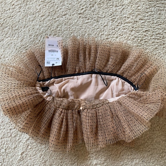 NWT Zara tulle bandeau size M (blogger favorite!) - Picture 6 of 8